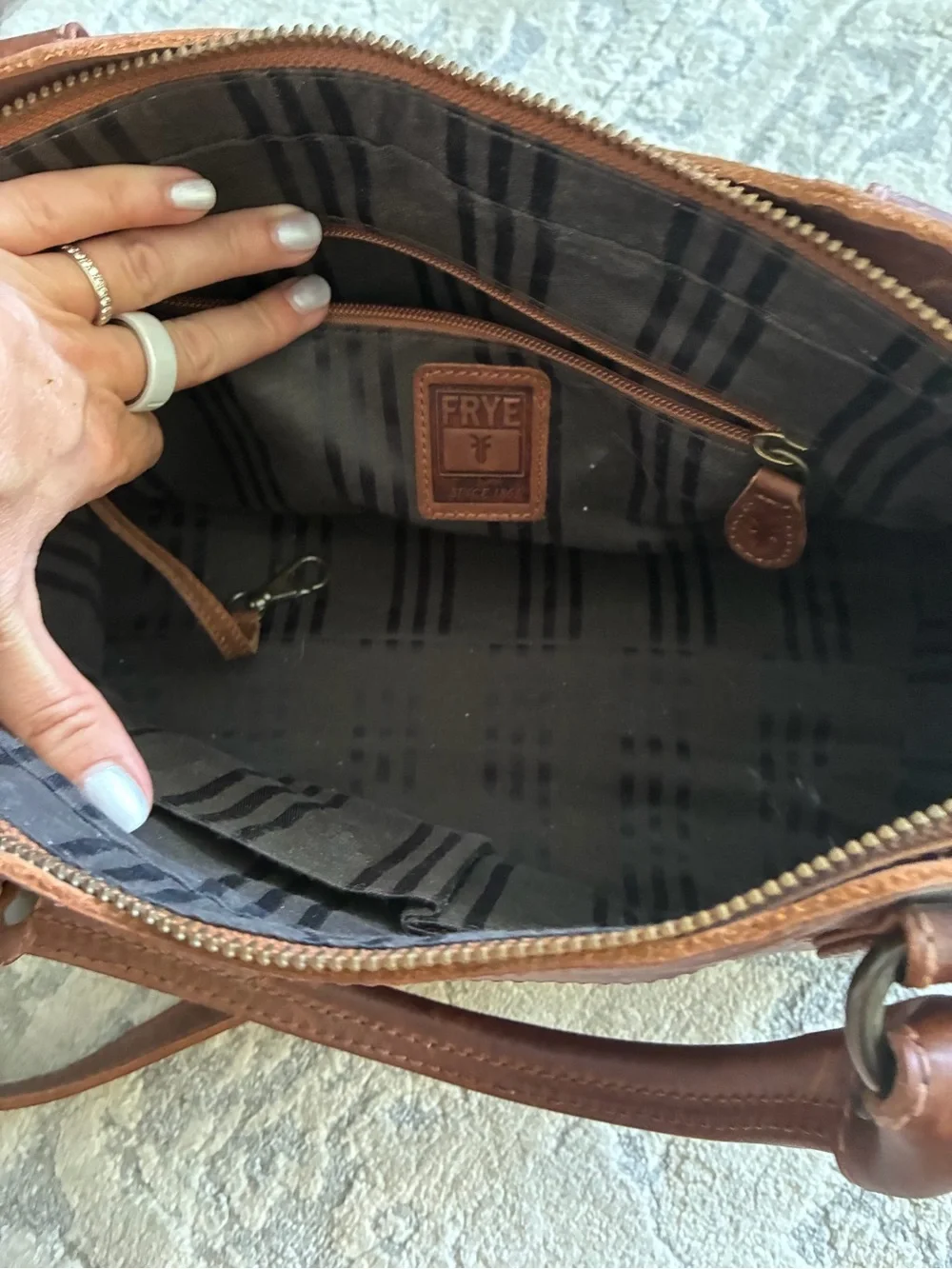 Frye classic brown